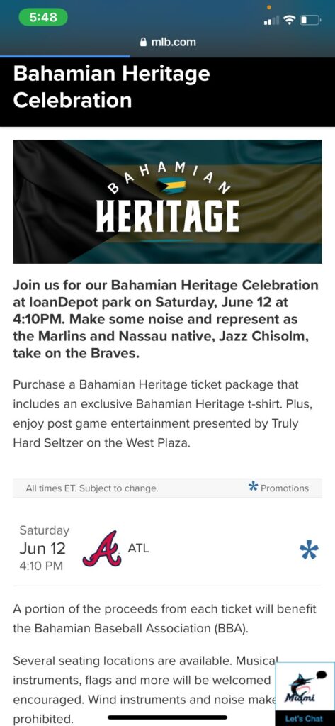 Bahamian Heritage Celebration